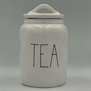 Parini Farmhouse Style Ceramic ‘Tea’ Canister